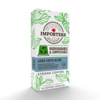 Importers Good Earth Coffee Capsules - 10 Biodegradable Nespresso Compatible Photo