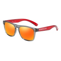 Paranoid Fashionable Polorized Sunglasses Gray/Orange Red Photo