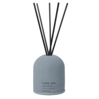 blomus Room Diffuser: Rose & White Musk Scent in Blue-Grey Container 100ml Photo