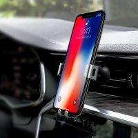 Unbranded Gravity Car Holder Air Vent For 3.5-6” For iPhone Samsung Huawei Photo
