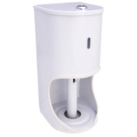MTS - Toilet Roll Holder - White Photo