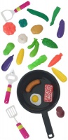 Kika Crafts 23 piece Play-food Frying Pan Set and Kitchen Accessories Photo