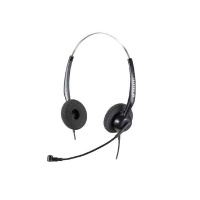 Calltel H550 Stereo-Ear Noise-Cancelling Headset with Quick Disconnect Photo