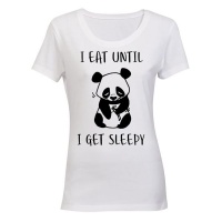 I Eat Until I Get Sleepy - Ladies - T-Shirt Photo
