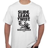 T Shirt - Slide Lean Twist-White - White - S Photo
