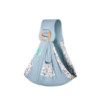 Lizel Harris Baby Blue multipurpose cotton sling carrier and breastfeed cover Photo