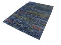 Decorpeople Polyester Rug in Blue Photo