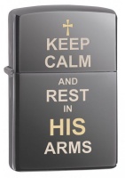 Zippo Lighter - 150 Keep Calm Design Photo