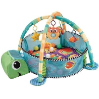 Totland 3" 1 Baby Activity Gym and Ball Pit Play Mat Turtle Photo