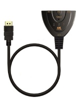 MR A TECH HDMI Switch 3×1 Pigtail 4K X 2K & 3D Black Photo