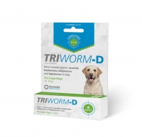 Ascendis TRIWORM-D Worming Remedy in Large Dogs 20-40kg Photo