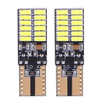 Car T10 W5W Canbus Error Free 4014 24SMD Chip Auto Wedge LED Light Photo