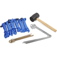 Varideals Deluxe Tool Kit for 6m x 3m Gazebo with Ropes Mallet and Pegs Photo