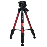 Jmary Professional Tripod and Monopod DSLR & Mobile- KP-2234 -140cm - Red Photo
