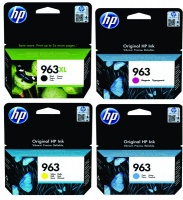 HP 963xl Black & HP 963 Cyan Magenta Yellow Combo Pack Photo