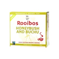 TopQualiTea Organic Rooibos Honeybush Buchu - 80 Tag Bags Photo