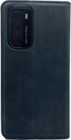 Happy Dayz Huawei P40 Leather Flip Cover Black Photo