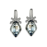Swarovski Crystal Waterdrop Earrings by Zana Jewels Photo
