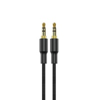 Unbranded 3.5mm Aux Audio Cable For iOS & Android Smart Phone - Gold Photo