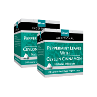 Dilmah - Exceptional Peppermint Leaves Ceylon Cinnamon - 40 Tagged Tea Bag Photo