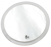 Giftbargains Acrylic Suction Mirror 5x Magnification - 15.5cm Photo