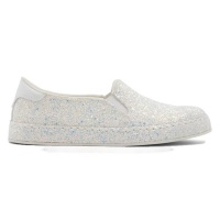 Call it Spring ANGEJA Glitter Sneaker - White -- Size:UK7 Photo