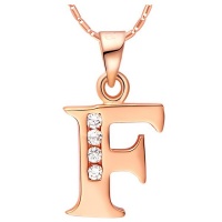Unexpected Box Rose Gold Letter F Photo