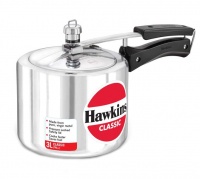 Hawkins Classic Aluminum Pressure Cooker 3 Litre - Parallel Import Photo