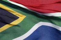 Graffiti Laptop Skin South African Waving Flag Photo