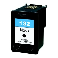Generic Compatible HP 132 Inkjet Cartridge- Black Photo