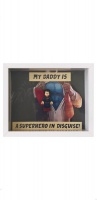 Kika Crafts My Super Hero Daddy - Fathers Day Boxed Frame Gift Set Photo