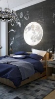 Wonder Towel Kids Wrinkle Resistant Duvet Cover: Double Extra Large & Length: Navy Blue Photo