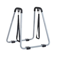 Flexi Muscles Dip Station Pull Up Parallel Bars with Slings for Home Gym Photo