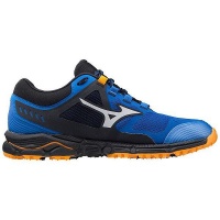Mizuno Men's Wave Daichi 5 Trail Running Shoes - Blue/Black Photo