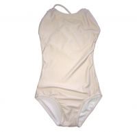 Strut Active DANCE | Nude Flesh Strappy Leotard for Girls | Made in SA Photo