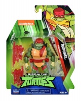 Teenage Mutant Ninja Turtles Rise Of Deluxe Attack Figures With Sound - Raphael Photo