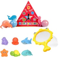 Kids Bath Sprudles and Fishing Net Game Photo