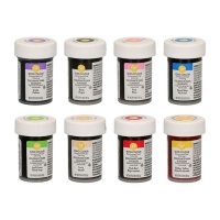 Wilton Icing Colour Concentrated Food Colouring Gel 8 Colour Icing Set Photo