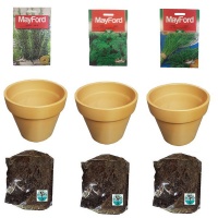 Rosemary Parsley & Dill Seeds Full D.I.Y Herb Growing Kit Photo