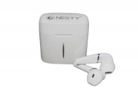 NESTY MH 150 TWS True Wireless Bluetooth Earphones - White Photo