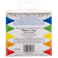 Melissa Doug Melissa & Doug - Learning Mat Crayons to Draw & Learn - 5 Colours Photo