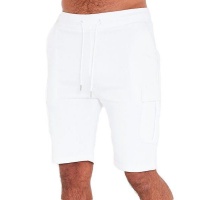 I Saw it First - Mens White Handley Juice Combat Shorts Photo