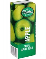 Rhodes 100% Fruit Juice Apple 24 x 200 ML Photo