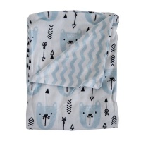 Snuggletime Mink Blanket - Blue Photo