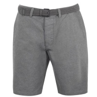 Pierre Cardin Mens Oxford Chino Shorts - Grey [Parallel Import] Photo