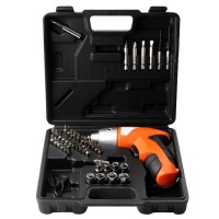 45 piecess 4.8V Rechargeable Electric Cordless Screwdriver Drill Set Photo