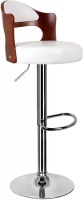 Comfy Padded Wooden Bar Stool Photo