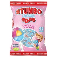 Broadway Sweets Stumbo Candy Floss Lollipops 48s Photo