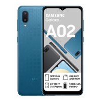 Samsung Galaxy A02 32GB Single - Blue Cellphone Photo