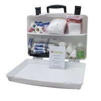 firstaider Regulation 3 First Aid Kit In Wall Mounted Plastic Box Photo